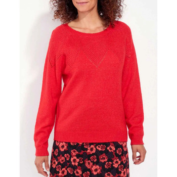 Vêtements Femme Pulls La Fiancee Du Mekong Pull en maille  NODA Rouge