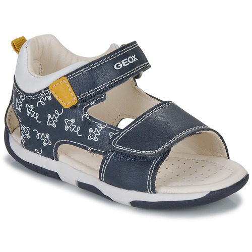 Chaussures Garçon Sandales et Nu-pieds Geox B SANDAL TAPUZ BOY Marine