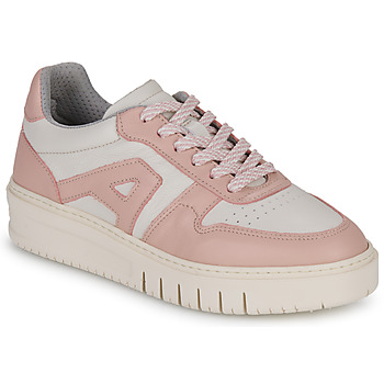 Chaussures Femme Baskets basses Art BELLEVILLE Rose / Beige