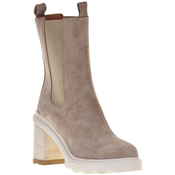 Chaussures Femme Bottines Semerdjian E544E1 Beige