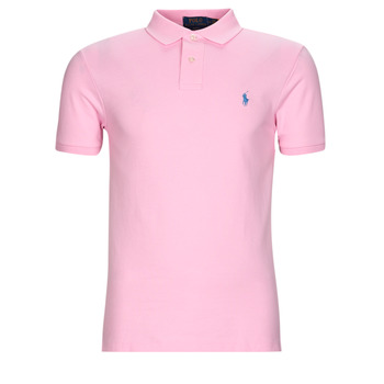 Vêtements Homme Polos manches courtes Polo Ralph Lauren POLO AJUSTE SLIM FIT EN COTON BASIC MESH Rose