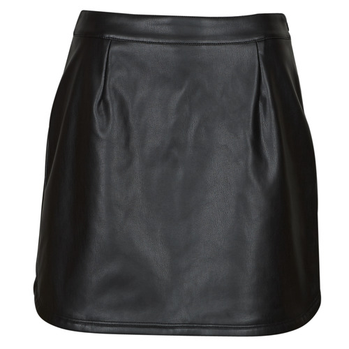 Vêtements Femme Jupes Noisy May NMPROOF HW PU SKIRT Noir