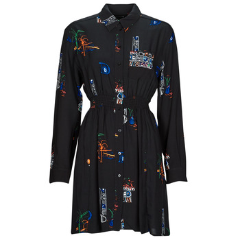 Vêtements Femme Robes courtes Desigual VEST_DRESDE Noir