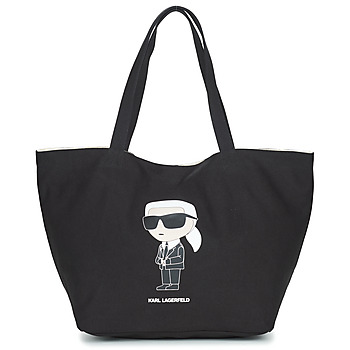 Sacs Femme Cabas / Sacs shopping Karl Lagerfeld K/IKONIK 2.0 KARL CANV SHOPPER Noir