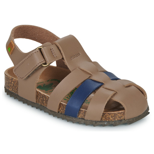 Chaussures Enfant Sandales et Nu-pieds El Naturalista INCOGNITO Marron / Bleu