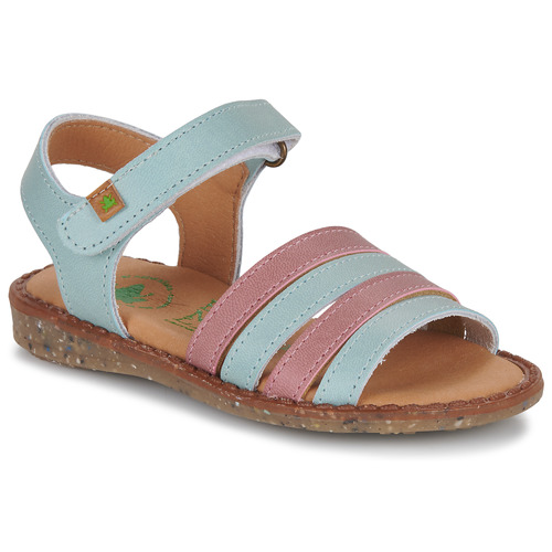 Chaussures Fille Sandales et Nu-pieds El Naturalista ATENAS Bleu / Rose