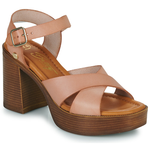 Chaussures Femme Sandales et Nu-pieds Betty London TANIA Beige