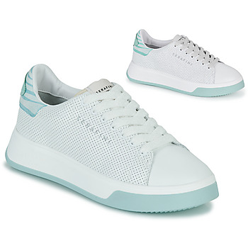 Chaussures Femme Baskets basses Serafini J.CONNORS Blanc / Bleu