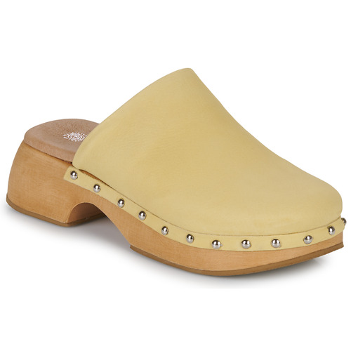 Chaussures Femme Sabots Ulanka MCREGY Jaune