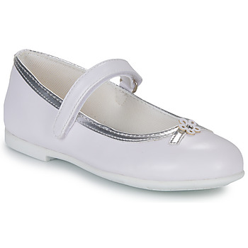 Chaussures Fille Ballerines / babies Chicco CIRY Blanc / Argenté