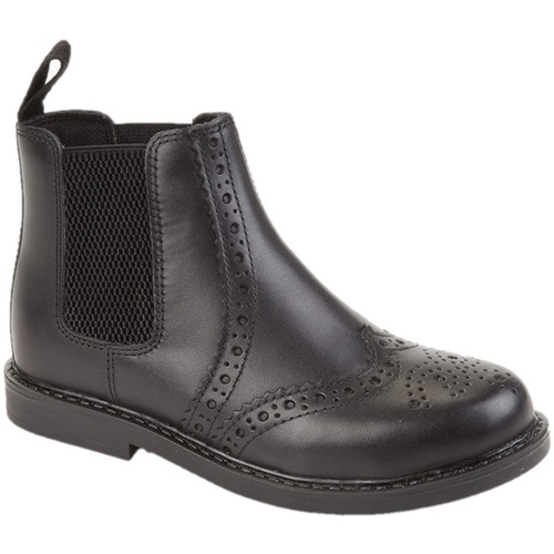 Chaussures Garçon Bottes Roamers DF2154 Noir