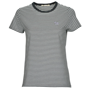 Vêtements Femme T-shirts manches courtes Esprit Y/D STRIPE Noir