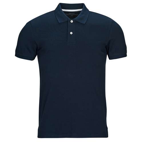 Vêtements Homme Polos manches courtes Esprit SOLID PO PI Marine