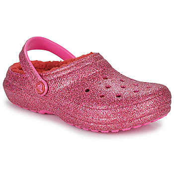 Chaussures Fille Sabots Crocs CLASSIC LINED VALENTINESDAYCGK Rouge