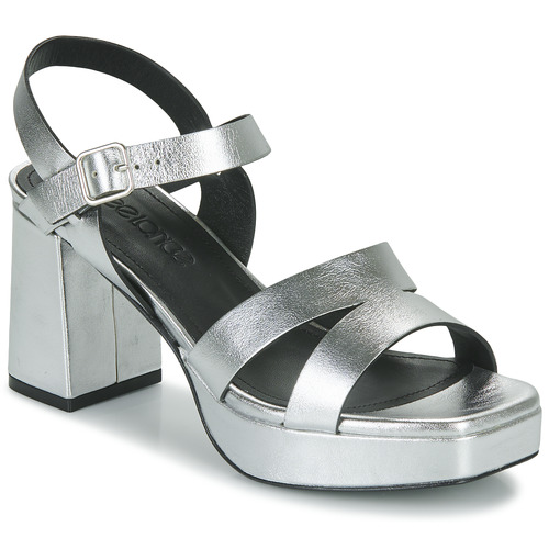 Chaussures Femme Sandales et Nu-pieds Freelance JULIETTE 5 DAILY SANDAL Argent