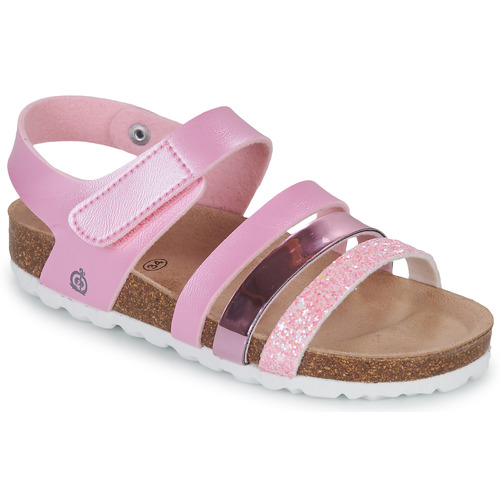 Chaussures Fille Sandales et Nu-pieds Citrouille et Compagnie ZELLIE Rose