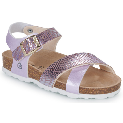 Chaussures Fille Sandales et Nu-pieds Citrouille et Compagnie MARLYNE Violet