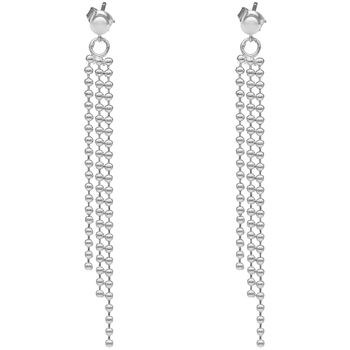 Montres & Bijoux Femme Boucles d'oreilles Orusbijoux Boucles D'oreilles Pendantes Argent Rhodié Boules Argenté