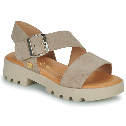 Chaussures Fille Sandales et Nu-pieds Citrouille et Compagnie PIPOTI Taupe