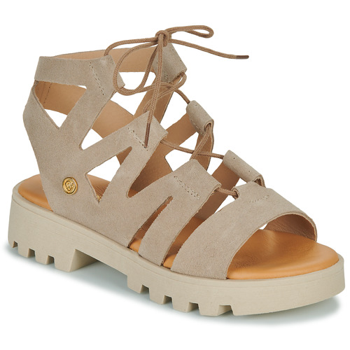 Chaussures Fille Sandales et Nu-pieds Citrouille et Compagnie VELOCI Taupe