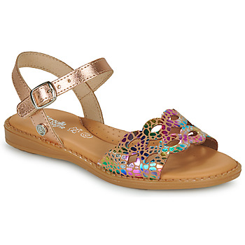 Chaussures Fille Sandales et Nu-pieds Citrouille et Compagnie KIMONI Multicolore