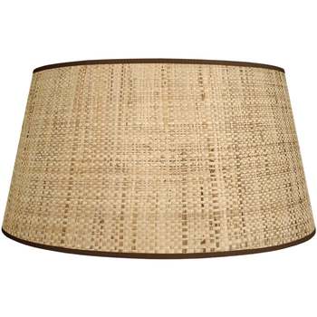 Maison & Déco Abats jours et pieds de lampe Tosel Abat-jour tambour Jutecrème Beige