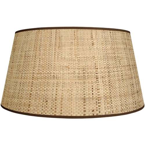 Maison & Déco Abats jours et pieds de lampe Tosel Abat-jour tambour Jutecrème Beige