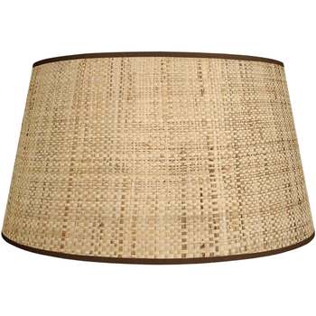 Maison & Déco Abats jours et pieds de lampe Tosel Abat-jour tambour Jutecrème Beige