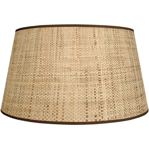 Maison & Déco Abats jours et pieds de lampe Tosel Abat-jour tambour Jutecrème Beige