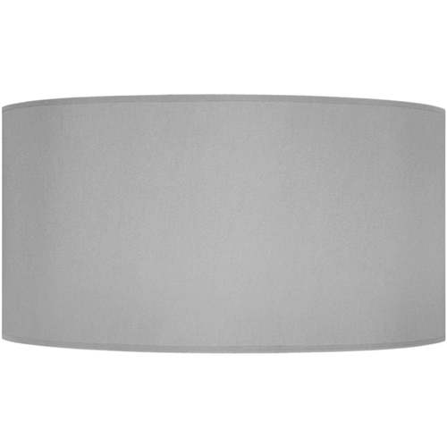 Maison & Déco Abats jours et pieds de lampe Tosel Abat-jour cylindrique tissu gris Gris