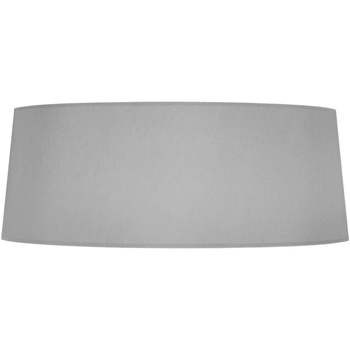 Maison & Déco Abats jours et pieds de lampe Tosel Abat-jour tambour tissu gris Gris