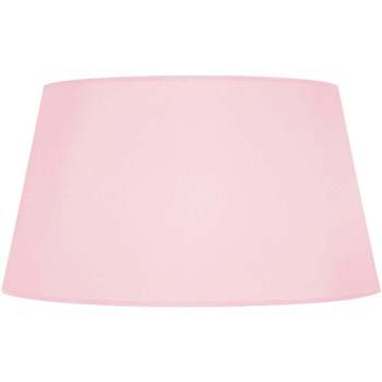 Maison & Déco Abats jours et pieds de lampe Tosel Abat-jour tambour tissu rose Rose