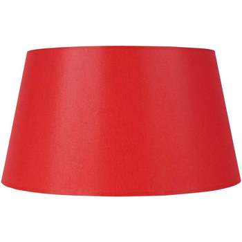 Maison & Déco Abats jours et pieds de lampe Tosel Abat-jour tambour tissu rouge Rouge