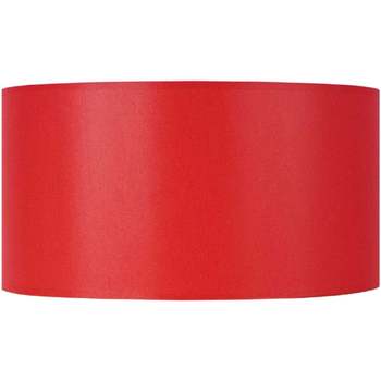 Maison & Déco Abats jours et pieds de lampe Tosel Abat-jour cylindrique tissu rouge Rouge