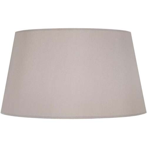 Maison & Déco Abats jours et pieds de lampe Tosel Abat-jour tambour tissu taupe Autres