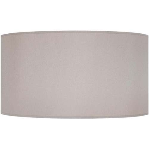 Maison & Déco Abats jours et pieds de lampe Tosel Abat-jour cylindrique tissu taupe Autres