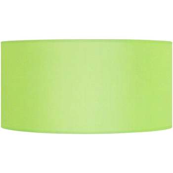 Maison & Déco Abats jours et pieds de lampe Tosel Abat-jour cylindrique tissu vert Vert