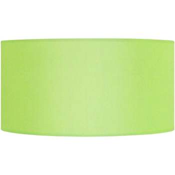 Maison & Déco Abats jours et pieds de lampe Tosel Abat-jour cylindrique tissu vert Vert