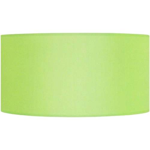 Maison & Déco Abats jours et pieds de lampe Tosel Abat-jour cylindrique tissu vert Vert