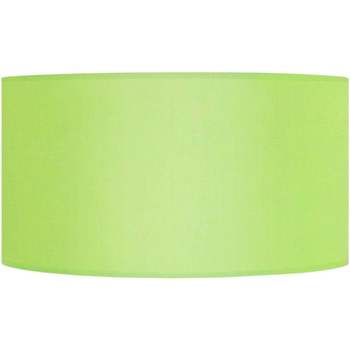 Maison & Déco Abats jours et pieds de lampe Tosel Abat-jour cylindrique tissu vert Vert