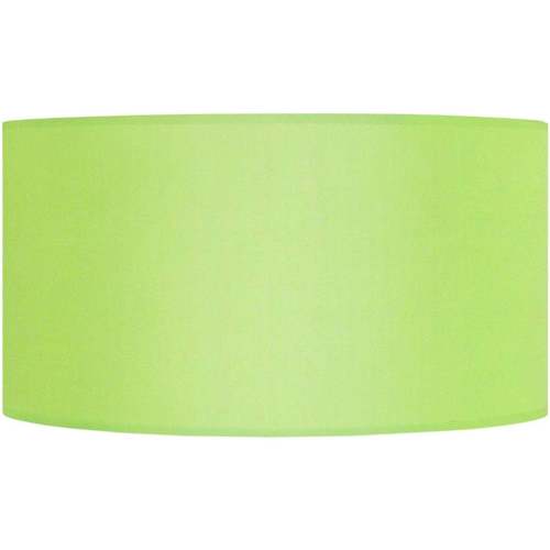 Maison & Déco Abats jours et pieds de lampe Tosel Abat-jour cylindrique tissu vert Vert