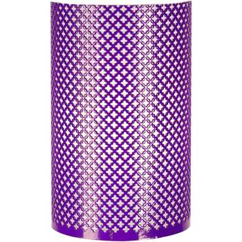 Maison & Déco Appliques Tosel Applique demi cylindrique métal violet Violet