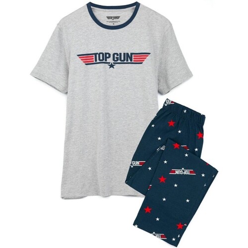 Vêtements Homme Pyjamas / Chemises de nuit Top Gun NS6890 Bleu