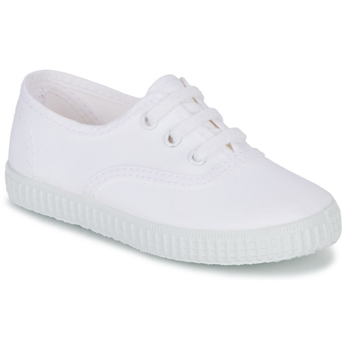 Chaussures Enfant Baskets basses Citrouille et Compagnie KIPPI BOU Blanc