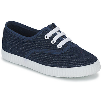 Chaussures Enfant Baskets basses Citrouille et Compagnie KIPPI BOU Denim