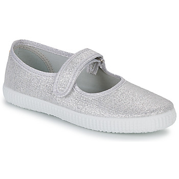 Chaussures Fille Ballerines / babies Citrouille et Compagnie IVALYA Argent