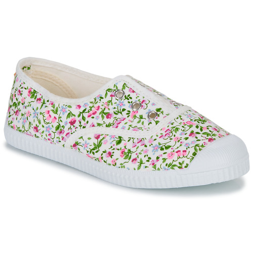 Chaussures Fille Baskets basses Citrouille et Compagnie WOODEN Multicolore / Fleurs