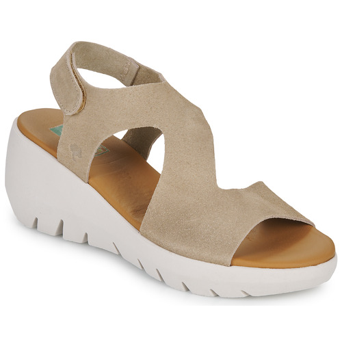 Chaussures Femme Sandales et Nu-pieds Dream in Green OLENE Beige