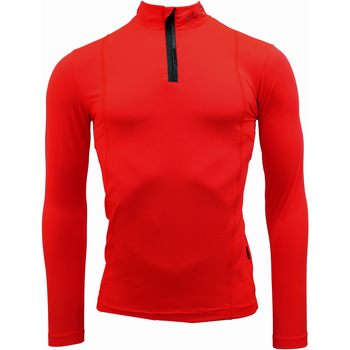 Vêtements Homme T-shirts manches longues Peak Mountain Top technique homme CANJE Rouge