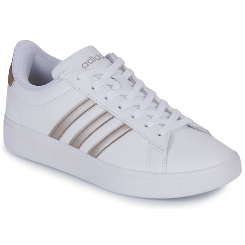 Chaussures Femme Baskets basses Adidas Sportswear GRAND COURT 2.0 Blanc / Argent